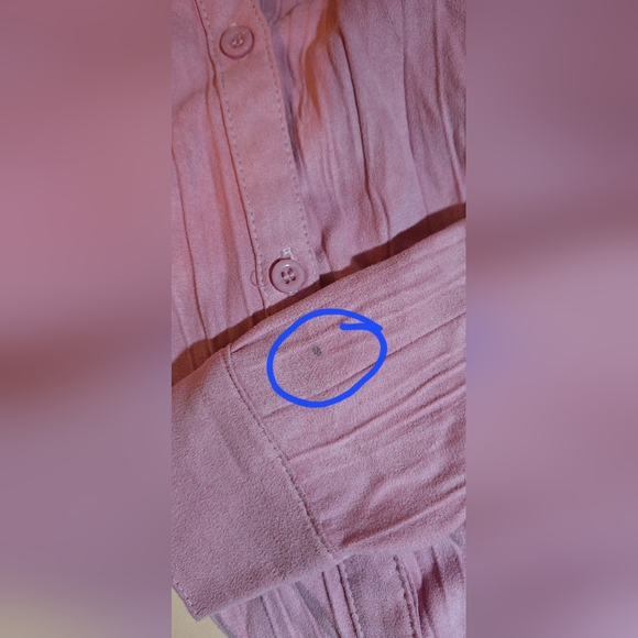 🌷LEMON GRASS long sleeve button down shirt Size XL - Picture 5 of 7